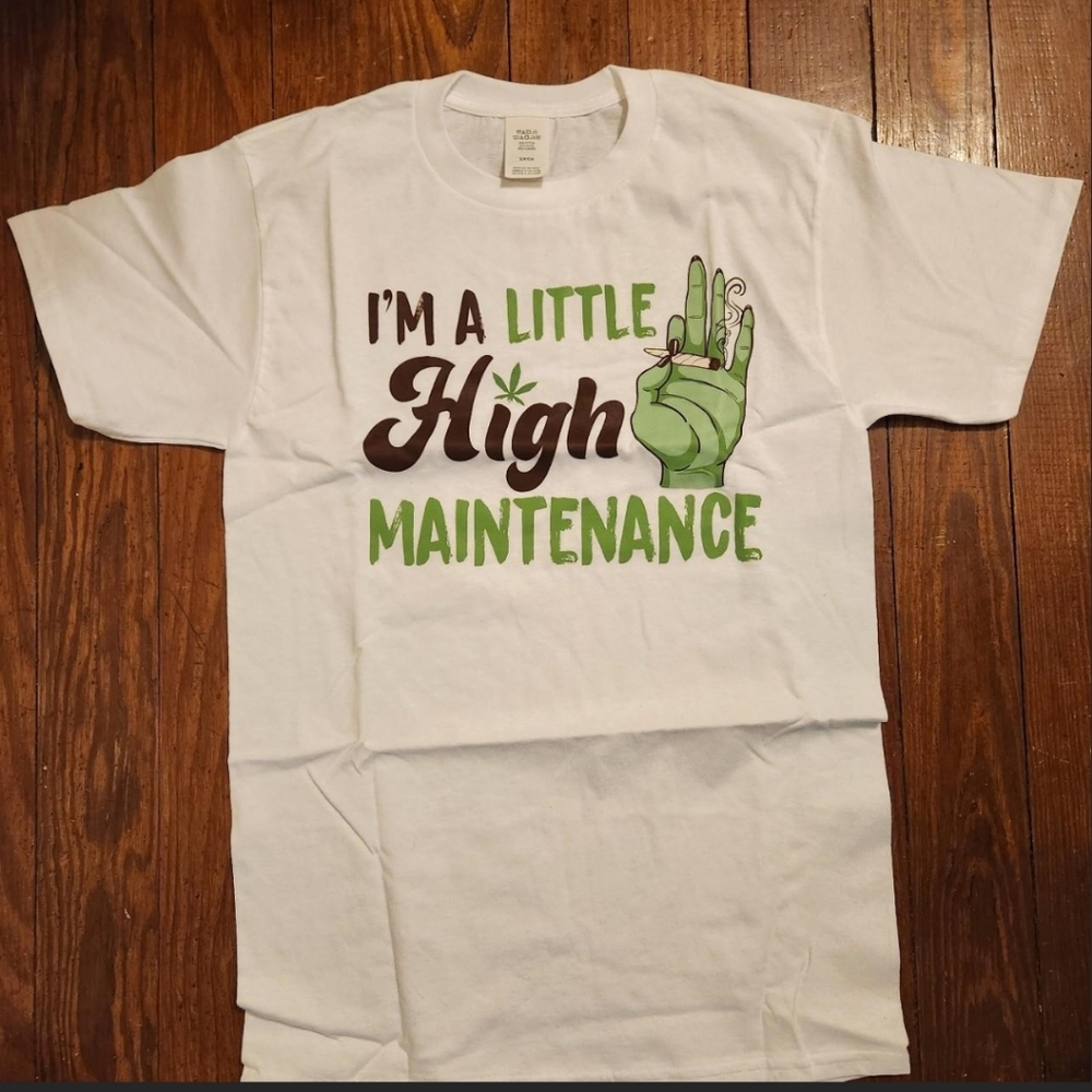 new unisex cannibus high maintenance tee shirt